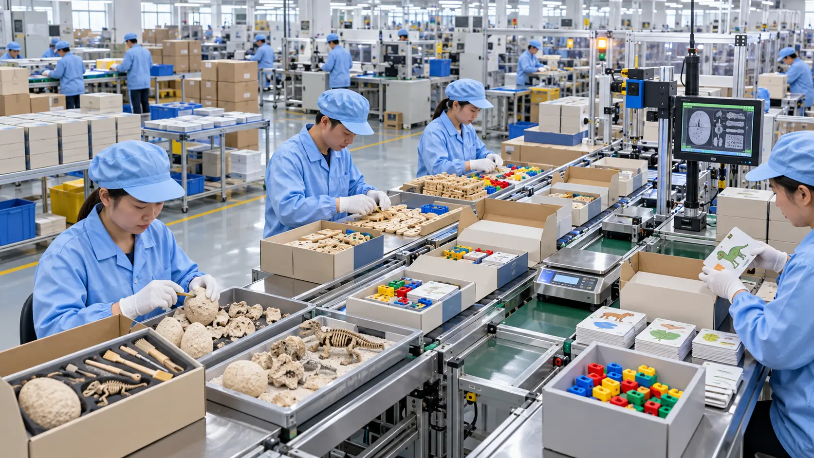 Jaredrise Ningbo manufacturing facility with automated production equipment