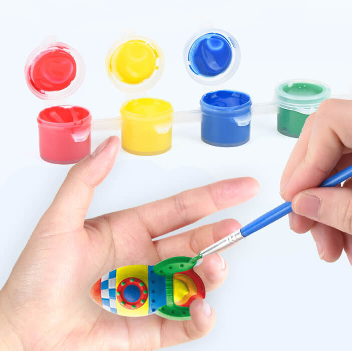 DIY Space & Astronaut Plaster Painting Kit for Kids – Creative Cosmic Doodle Craft Set