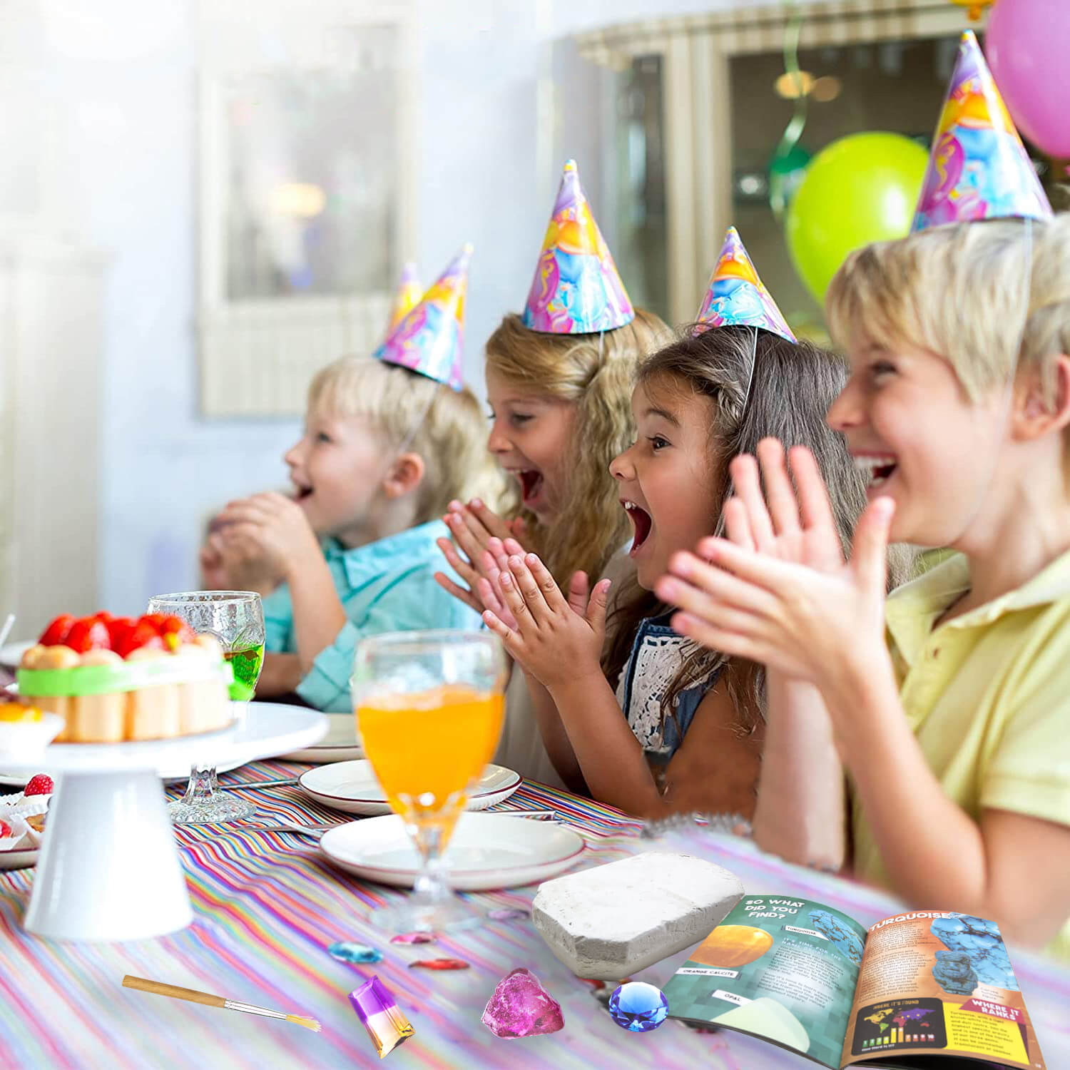 Fun Gem Mining Game Kit for Kids – DIY Digging Tools & Educational Adventure Play Set