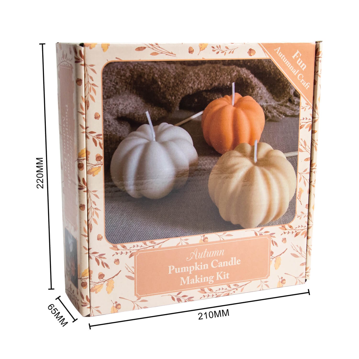Halloween DIY Pumpkin Candle Kit