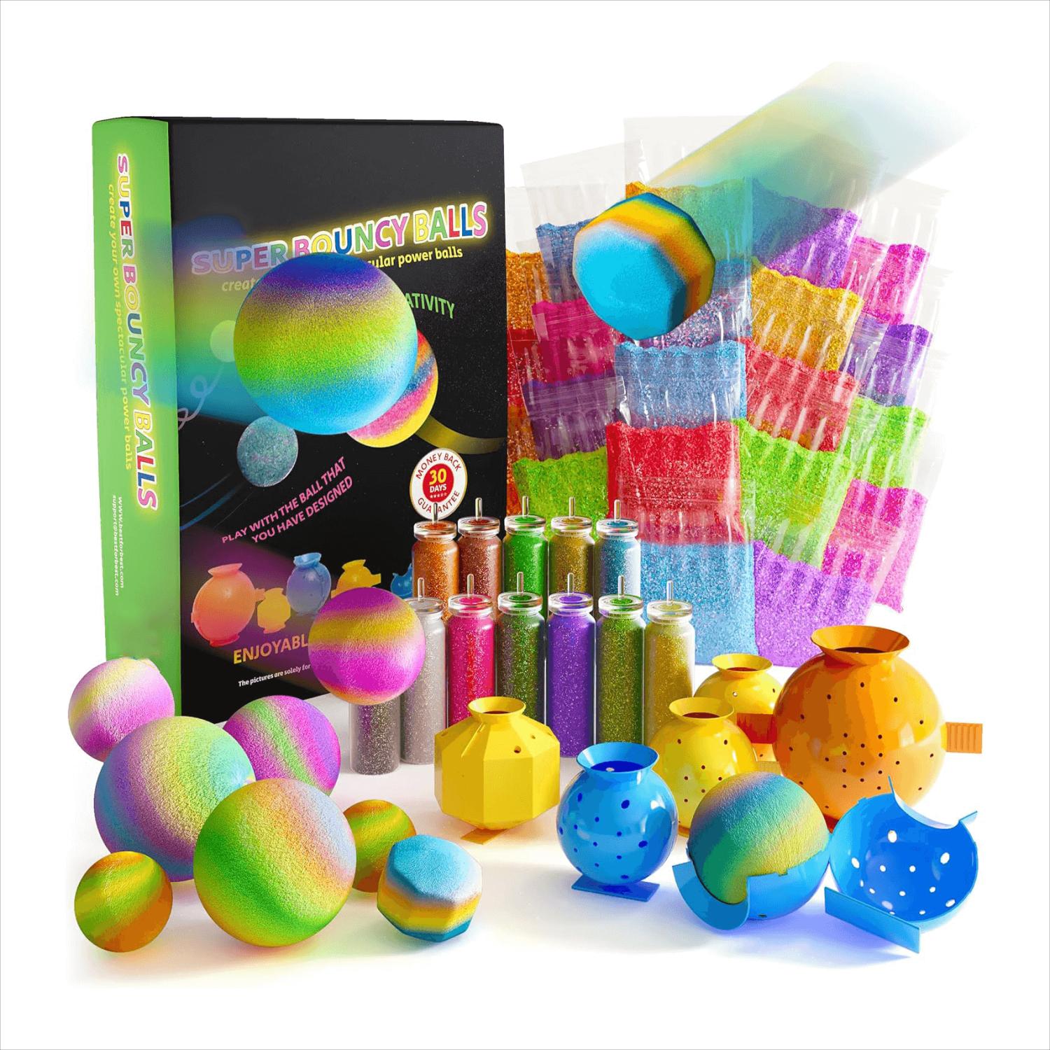 DIY Bouncy Ball Making Kit – Creative Craft Set for Kids, Fun Science Toy for Learning & Play
