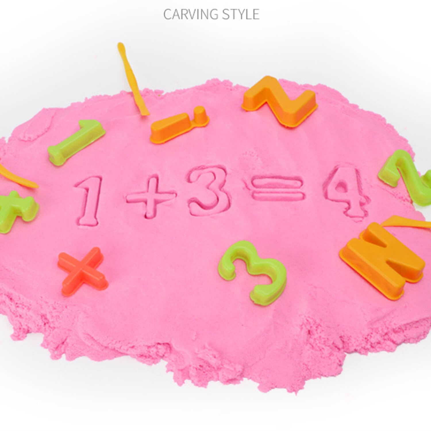 DIY Space Sand Kit for Kids:Fun & Sensory Play Sand Set, Moldable Non-Toxic Play Sand