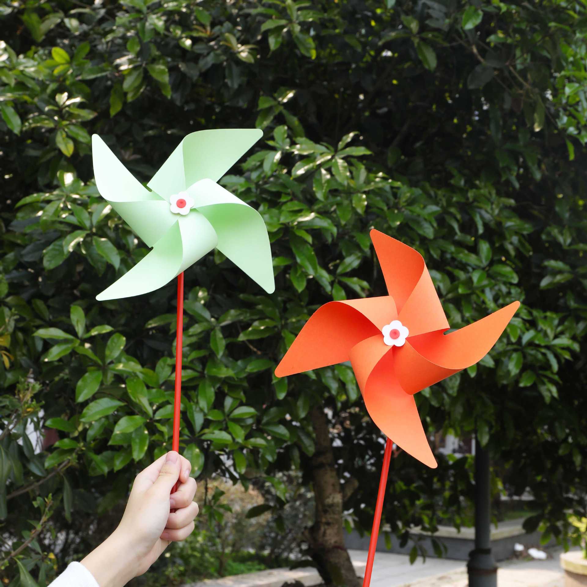 DIY Paper Windmill Painting Toy Kit – Creative Coloring Craft Set for Kids