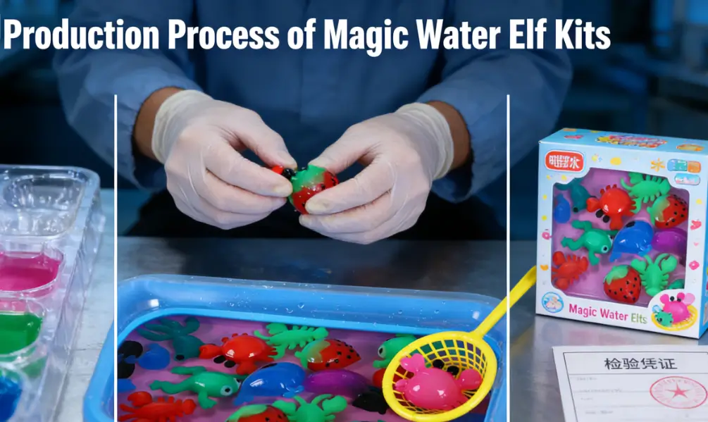 Production Process of Magic Water Elf Kits