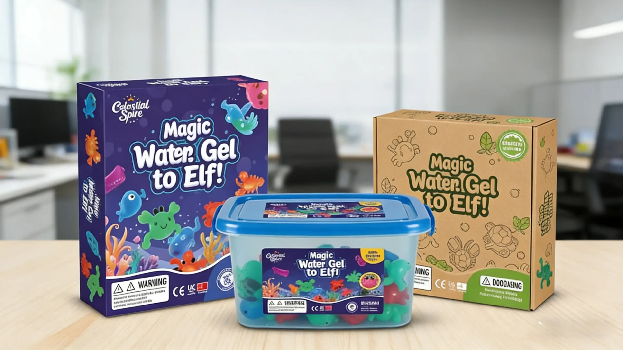 Magic Water Elf Kit packaging options