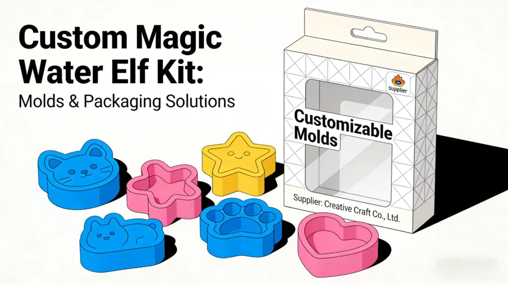 customize Magic Water Elf Kit molds and packaging