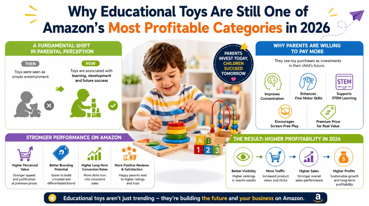 Why Educational Toys Are Still One of Amazon’s Most Profitable Categories in 2026