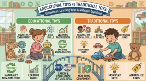 Educational Toys vs Traditional Toys: Differences, Learning Value