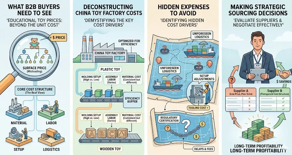 What Really Determines Educational Toy Prices Core Cost Structure Breakdown