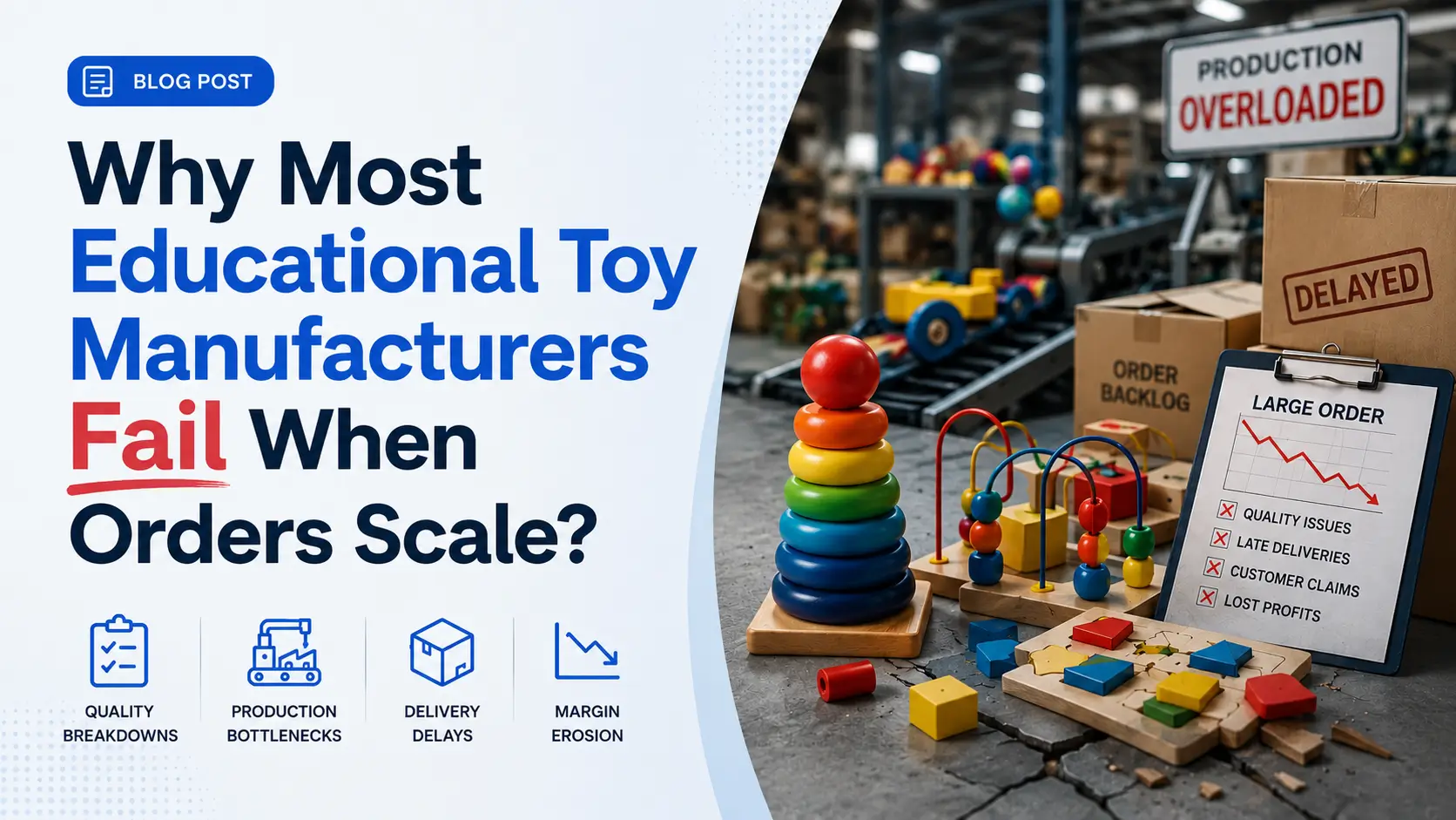 Why Most Educational Toy Manufacturers Fail When Orders Scale