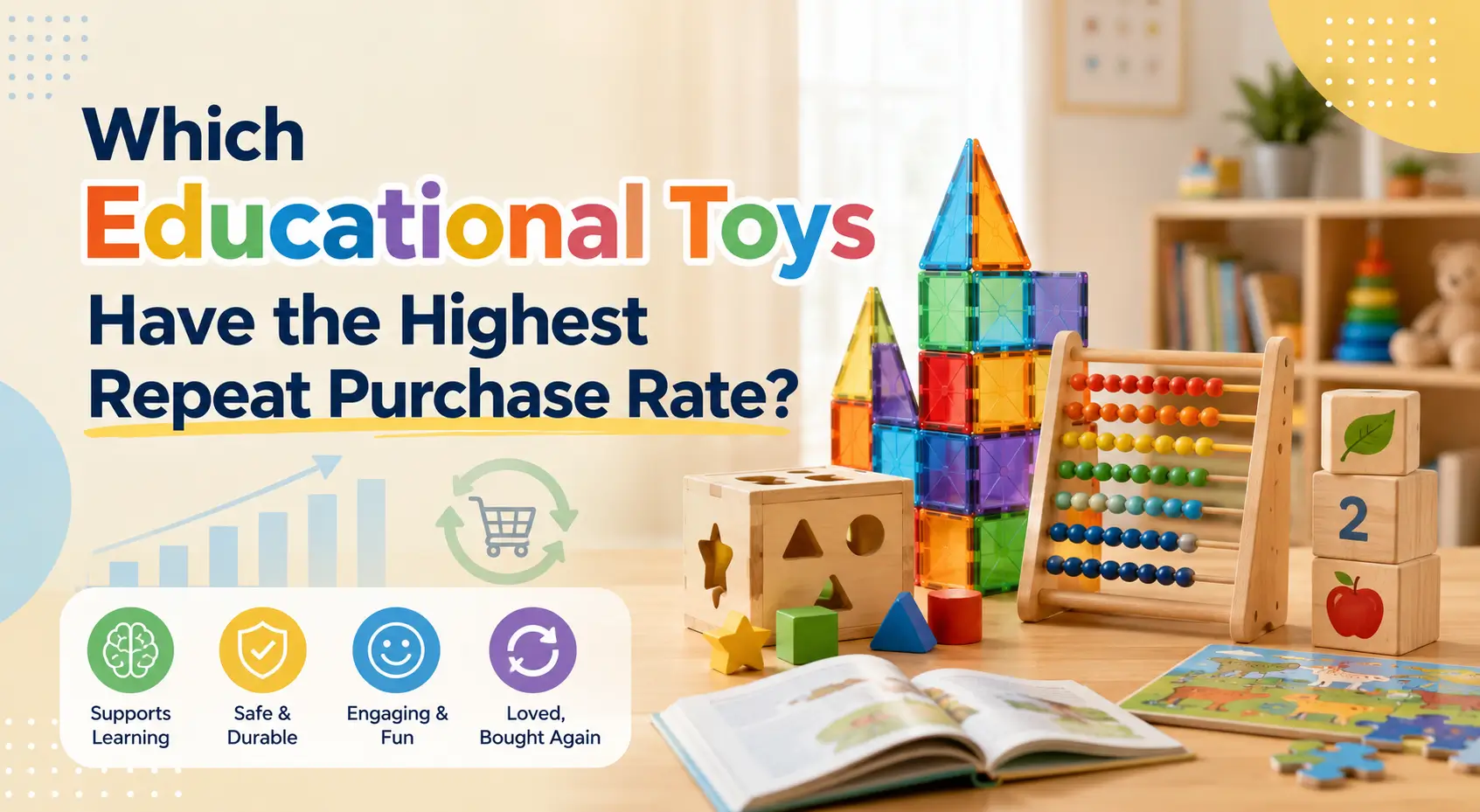 Which Educational Toys Have the Highest Repeat Purchase Rate?