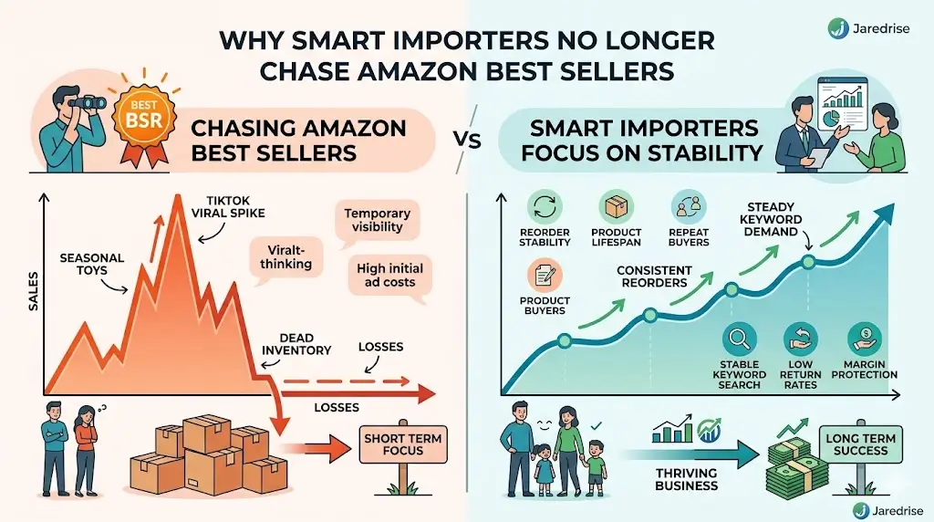 Why Smart Importers No Longer Chase Amazon Best Sellers?
