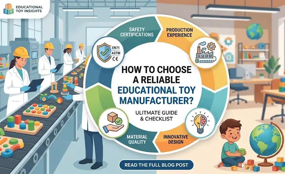 How to Choose a Reliable Educational Toy Manufacturer