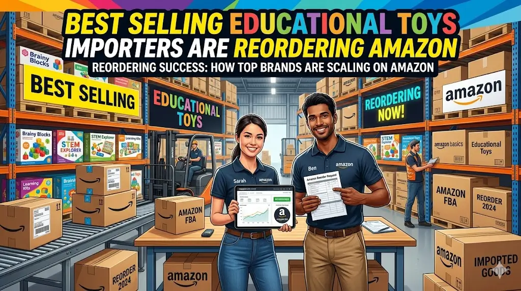 Best selling educational toys importers are reordering amazon