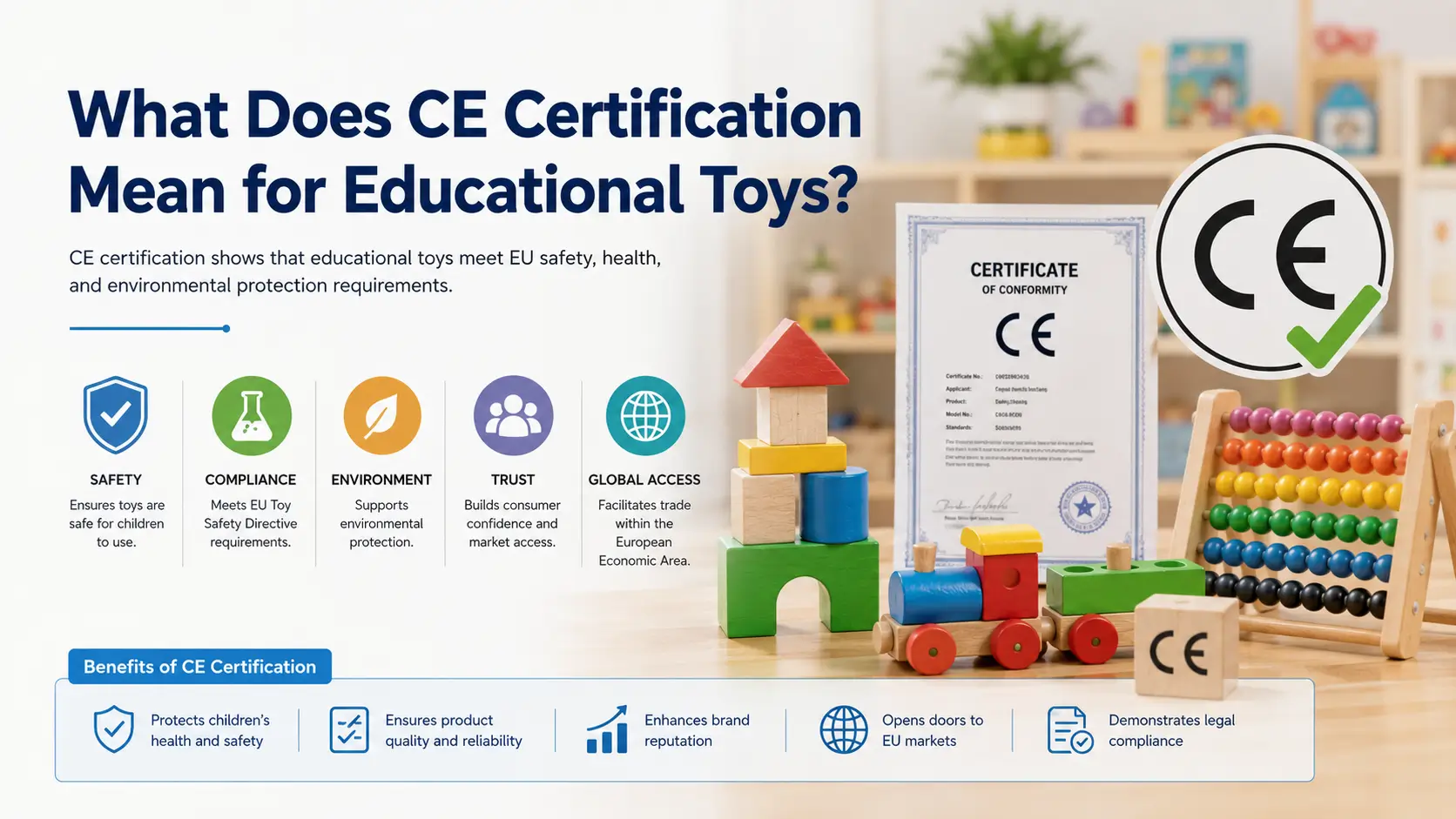 What Does CE Certification Mean for Educational Toys?