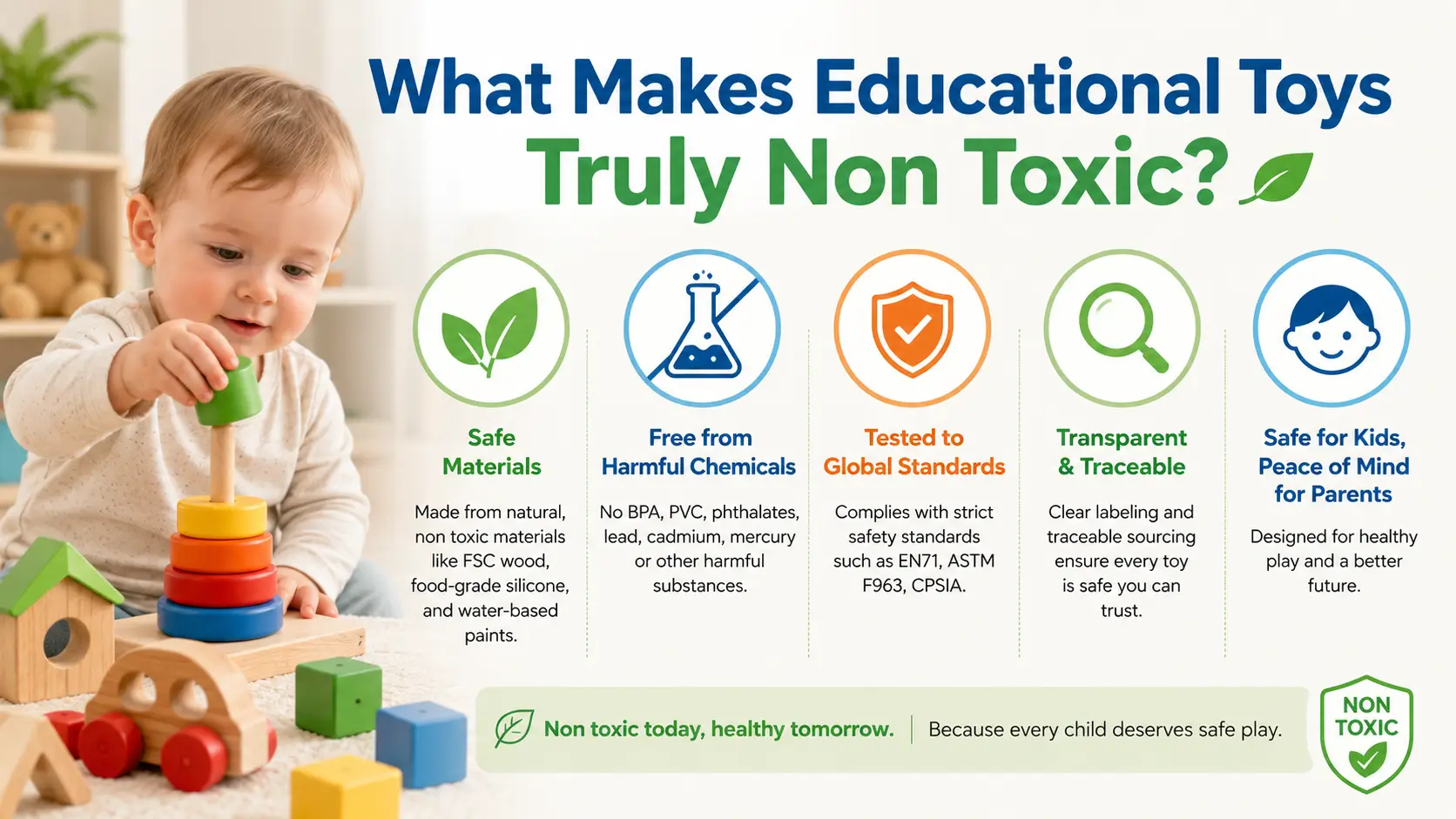 What Makes Educational Toys Truly Non Toxic?