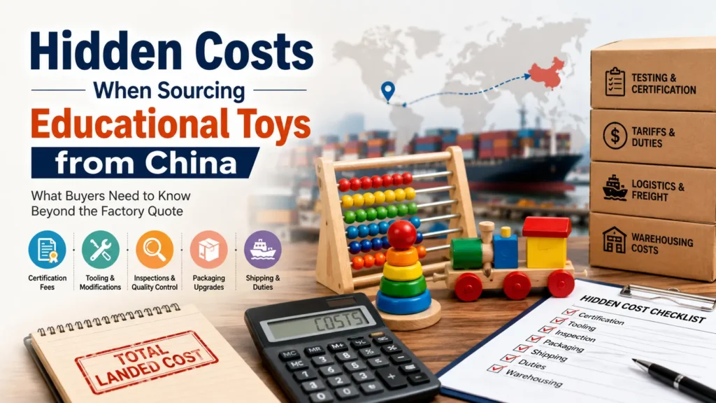 Hidden Costs When Sourcing Educational Toys from China