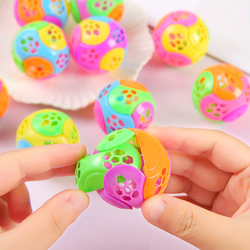 Educational Plastic Interlocking Building Ball Set Creative STEM Construction Toy for Kids