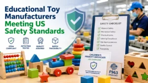 Educational Toy Manufacturers Meeting US Safety Standards