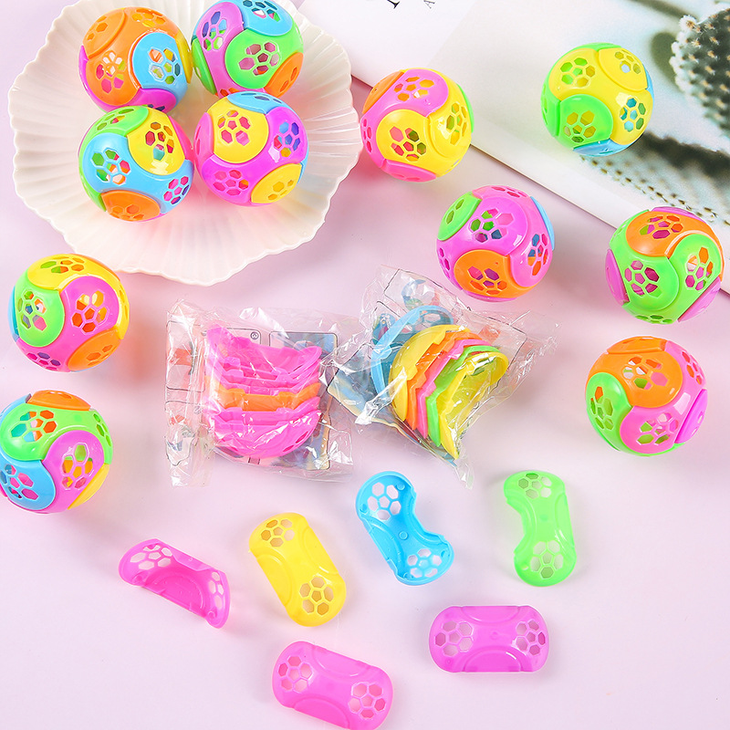 Educational Plastic Interlocking Building Ball Set Creative STEM Construction Toy for Kids