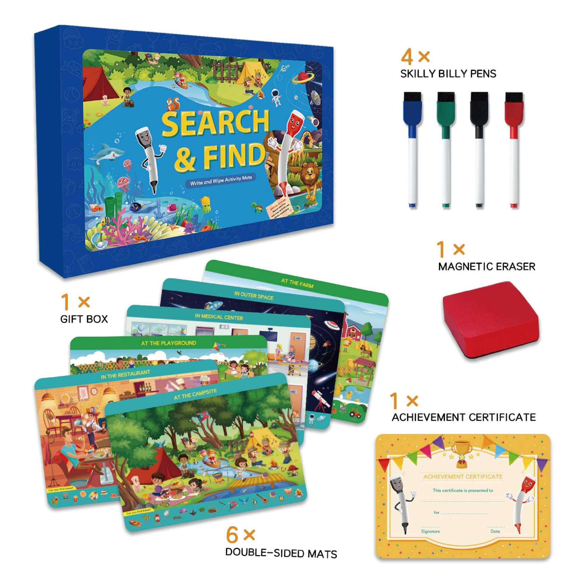 Early Learning Educational Flash Cards Preschool Cognitive Learning Cards for Toddlers & Kids