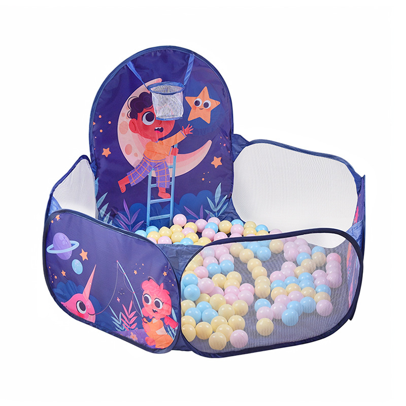 Ocean Ball Pit Playpen Set Kids Ball Pool Fence for Indoor & Outdoor Play