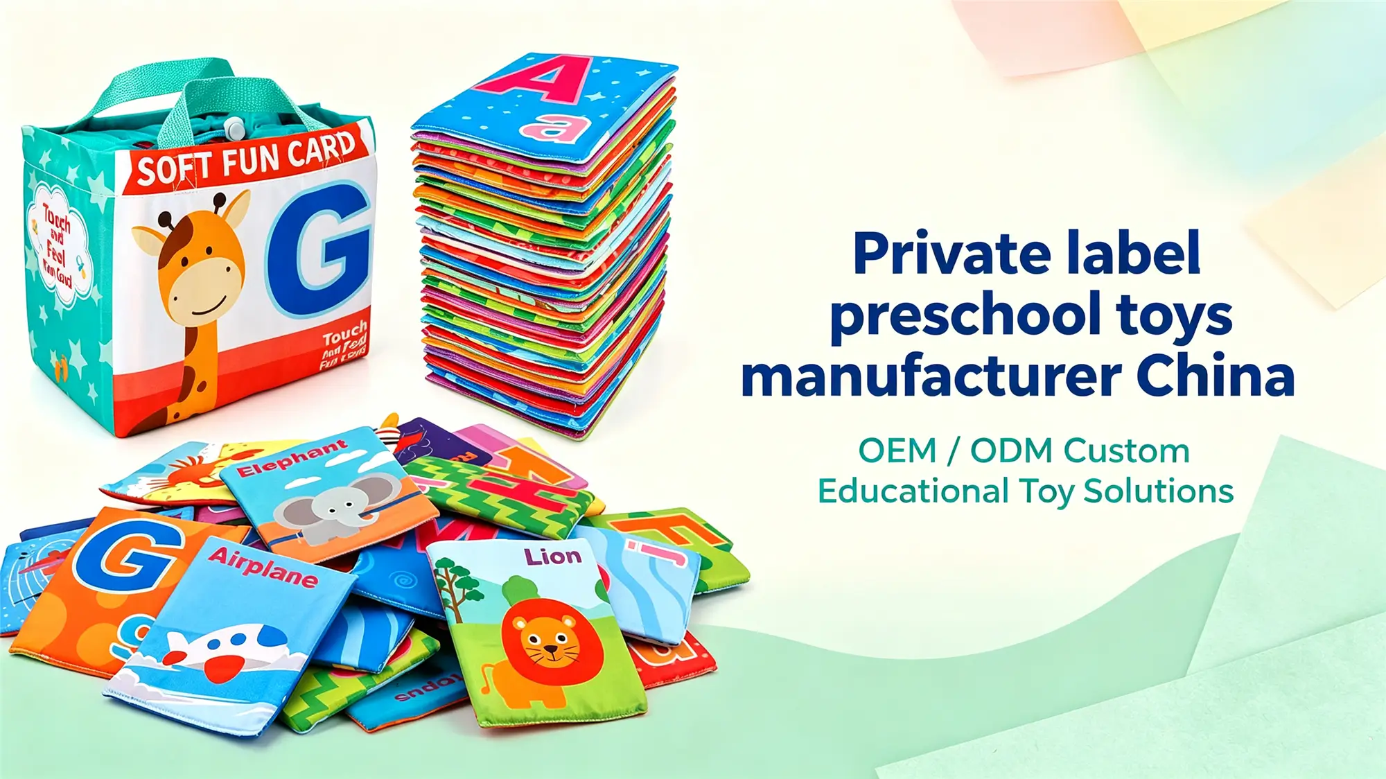 Private Label Preschool Toys Manufacturer China