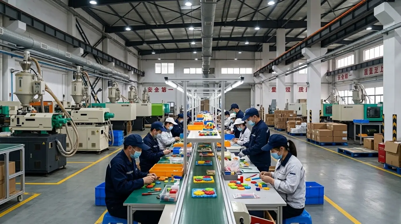 JAREDRISE production facility supporting wholesale, OEM and ODM manufacturing projects