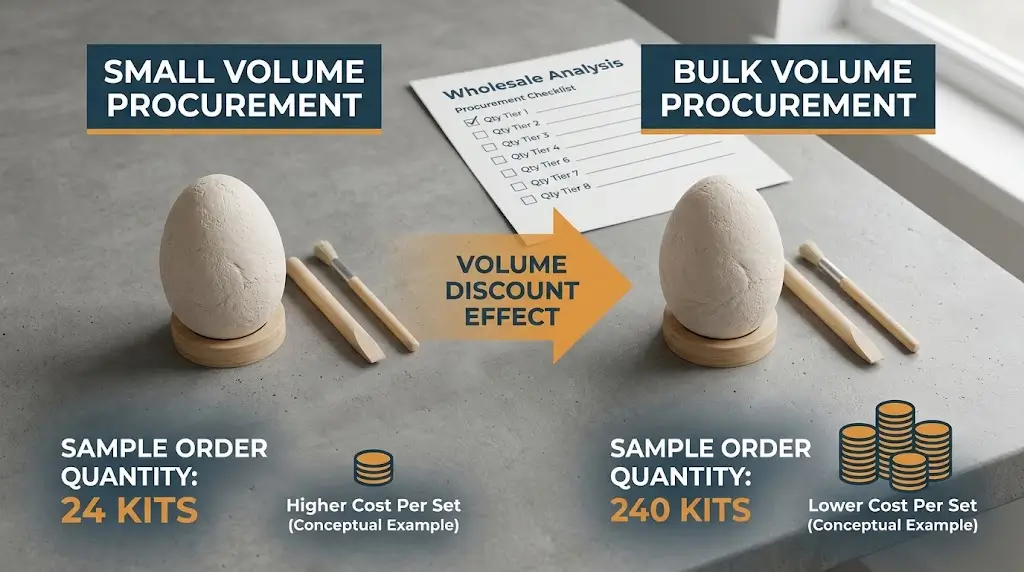 Product arrangement illustrating Verified Examples of Distributor Pricing