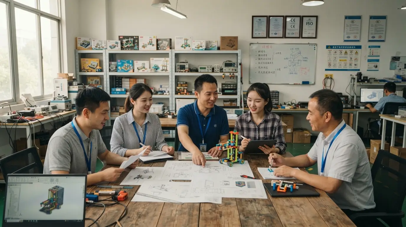 JAREDRISE quality control and SKU-level compliance review for educational toy manufacturing